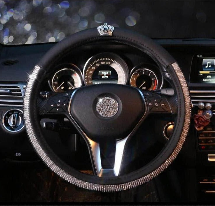 Crown Series Car Steering Wheel Cover - Blindly Shop