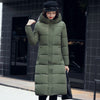 Women winter long hooded Coat - Blindly Shop