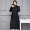 Women winter long hooded Coat - Blindly Shop