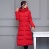 Women winter long hooded Coat - Blindly Shop