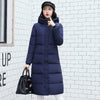 Women winter long hooded Coat - Blindly Shop