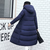 Women winter long hooded Coat - Blindly Shop