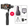 3-Axis Pro Handheld Gimbal Stabilizer w/Focus Pull &amp; Zoom for Cell phones And Action cameras - Blindly Shop