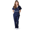 Women&#39;s Fashion Nurses Scrub Set - Medical / Dental uniform - Blindly Shop