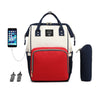 Large Capacity Waterproof  Baby/ Maternity Diaper Bag Backpack With USB Interface - Blindly Shop