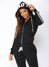 Women Warm Two-Piece hooded Tracksuit Set. - Blindly Shop
