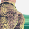 Designer snake pattern Breathable Fitness Yoga Leggings - Activewear - Blindly Shop