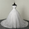 100cm Long Train Sweetheart Wedding Dresses