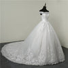 100cm Long Train Sweetheart Wedding Dresses