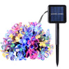 Peach Flower Solar Lamp for Garden Christmas