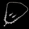 Women Wedding Party Earrings &amp; Necklace Jewelry Sets