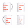 Personalized - Custom Photo/Text/Name Printed Ceramic Premium Coffe Cup - Blindly Shop