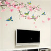 Romantic Peach Blossom and Swallow PVC Removable Room Decal Art DIY Wall Sticker Home Decor hot sell popular stickers - Blindly Shop