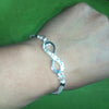 Rhinestone Infinity Bracelet Men&#39;s Women&#39;s Jewelry