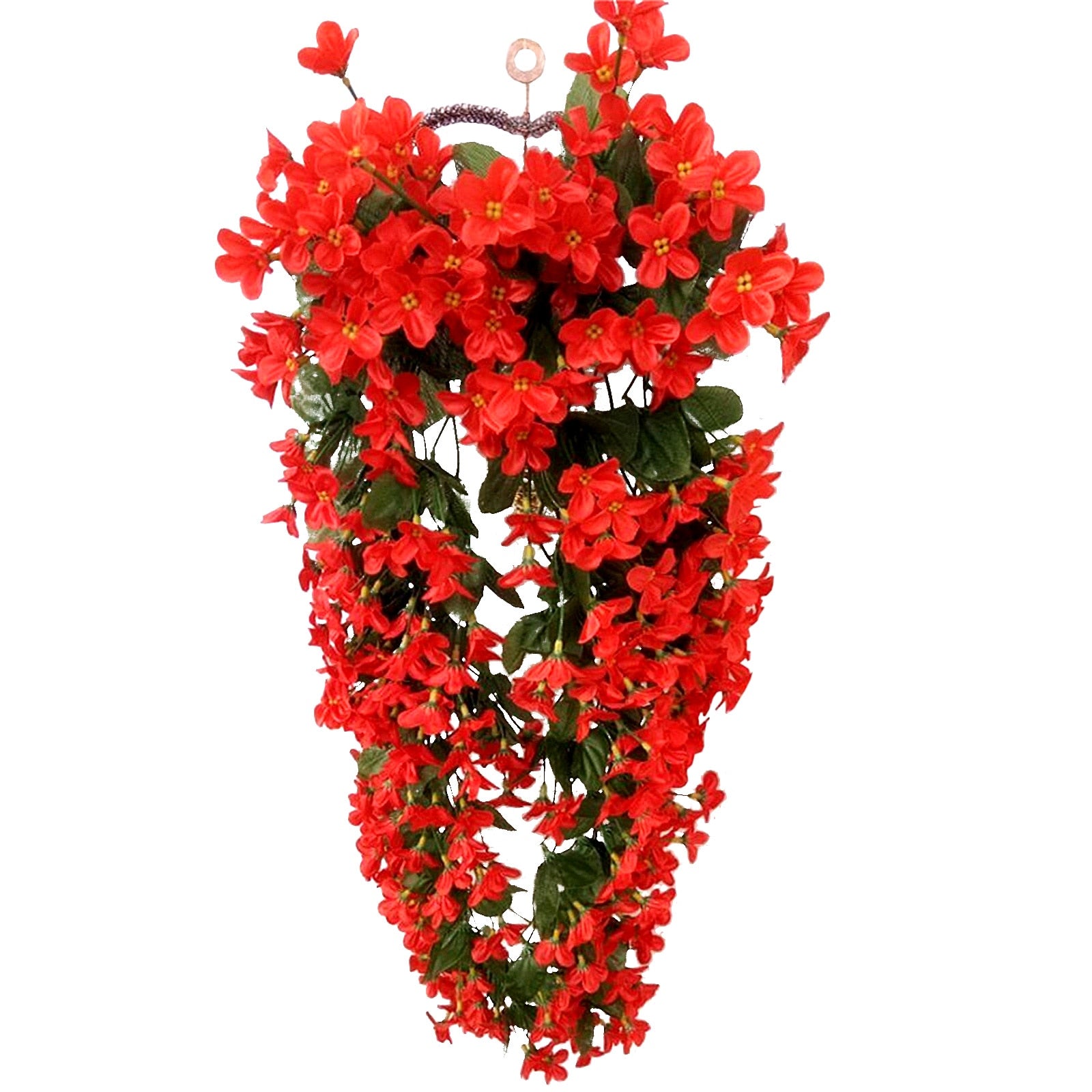 Artificial Flower Wall Hanging Basket Flower for Home Decor - Blindly Shop