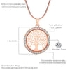 Crystal Round Small Pendant Necklace - Blindly Shop