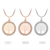 Crystal Round Small Pendant Necklace - Blindly Shop