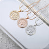 Crystal Round Small Pendant Necklace - Blindly Shop