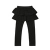 2-8Y Girls Warm Cute Cake Culottes Leggings With Ruffle Tutu Skirt - Blindly Shop