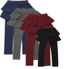 2-8Y Girls Warm Cute Cake Culottes Leggings With Ruffle Tutu Skirt - Blindly Shop