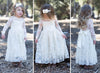 Lace Long party Wedding Dress for Girl