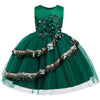 Princess Christmas Dress for 3-12 Years Girls