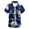 Fashion Casual Hawaii Printing Short Sleeve Shirt