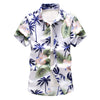 Fashion Casual Hawaii Printing Short Sleeve Shirt