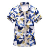 Fashion Casual Hawaii Printing Short Sleeve Shirt