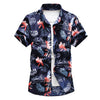 Fashion Casual Hawaii Printing Short Sleeve Shirt