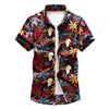 Fashion Casual Hawaii Printing Short Sleeve Shirt