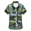 Fashion Casual Hawaii Printing Short Sleeve Shirt