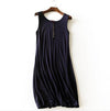 Female sleeveless summer sexy nightgown