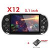 4.3/5 inch Double Rocker Handheld Game Console Support TV