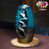 Waterfall Shaped Ceramic Incense Holder