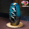 Waterfall Shaped Ceramic Incense Holder