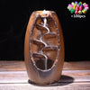 Waterfall Shaped Ceramic Incense Holder