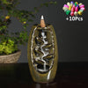 Waterfall Shaped Ceramic Incense Holder