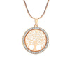 Crystal Round Small Pendant Necklace - Blindly Shop