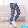 Print Flower Skinny leggings for girl