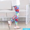 Print Flower Skinny leggings for girl