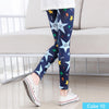 Print Flower Skinny leggings for girl