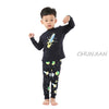 Children Sleepwear Unicorn Cartoon Clothing Set