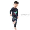 Children Sleepwear Unicorn Cartoon Clothing Set