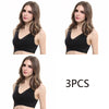 3pcs/set Push Up Bras Lace Solid Color for Women