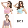 3pcs/set Push Up Bras Lace Solid Color for Women