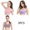 3pcs/set Push Up Bras Lace Solid Color for Women