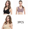 3pcs/set Push Up Bras Lace Solid Color for Women