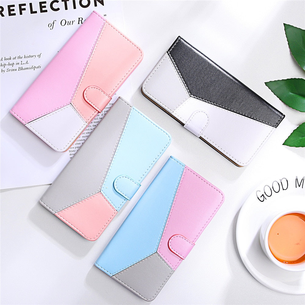 Luxury Magnetic Flip Leather Case For iphone