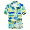 Palm Tree Printed Hawaiian Beach Shirt for Men\